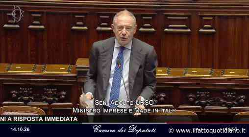 Crisi dell’auto, la surreale teoria di Urso: “I cinesi non investono qui perché Stellantis non ha chiuso le fabbriche”