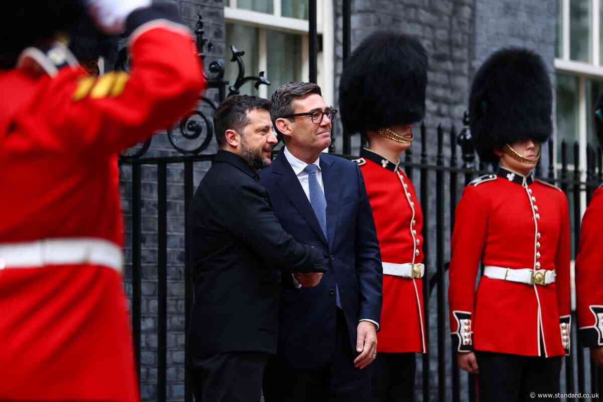 UK’s support for Ukraine ‘will not change’, Burnham tells Zelensky