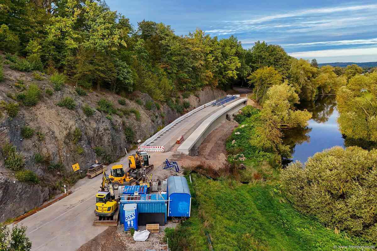 B 175 zwischen Glauchau und Waldenburg: Wann rollt der Verkehr wieder durch Bastei-Kurve?