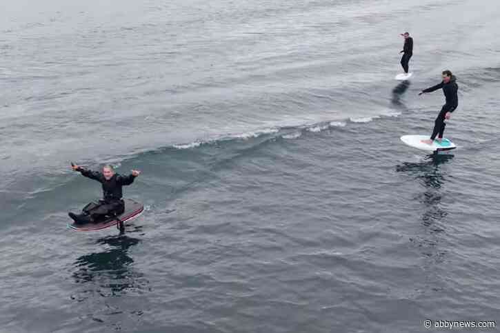 Surfing Okanagan Lake a ‘super unique experience’ for paraplegic man