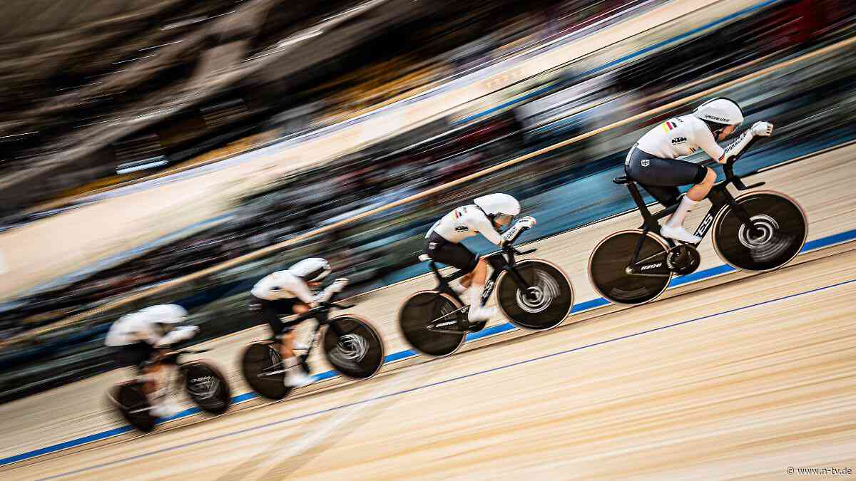 Bahnrad-WM in Shanghai: Teamsprinterinnen holen Bronze - Frauen-Vierer greift nach Gold