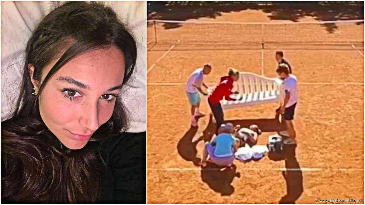 Paura per Eleonora Alvisi: si accascia in campo dopo l’infortunio e urla di dolore. In campo c’è una panchina per soccorrerla