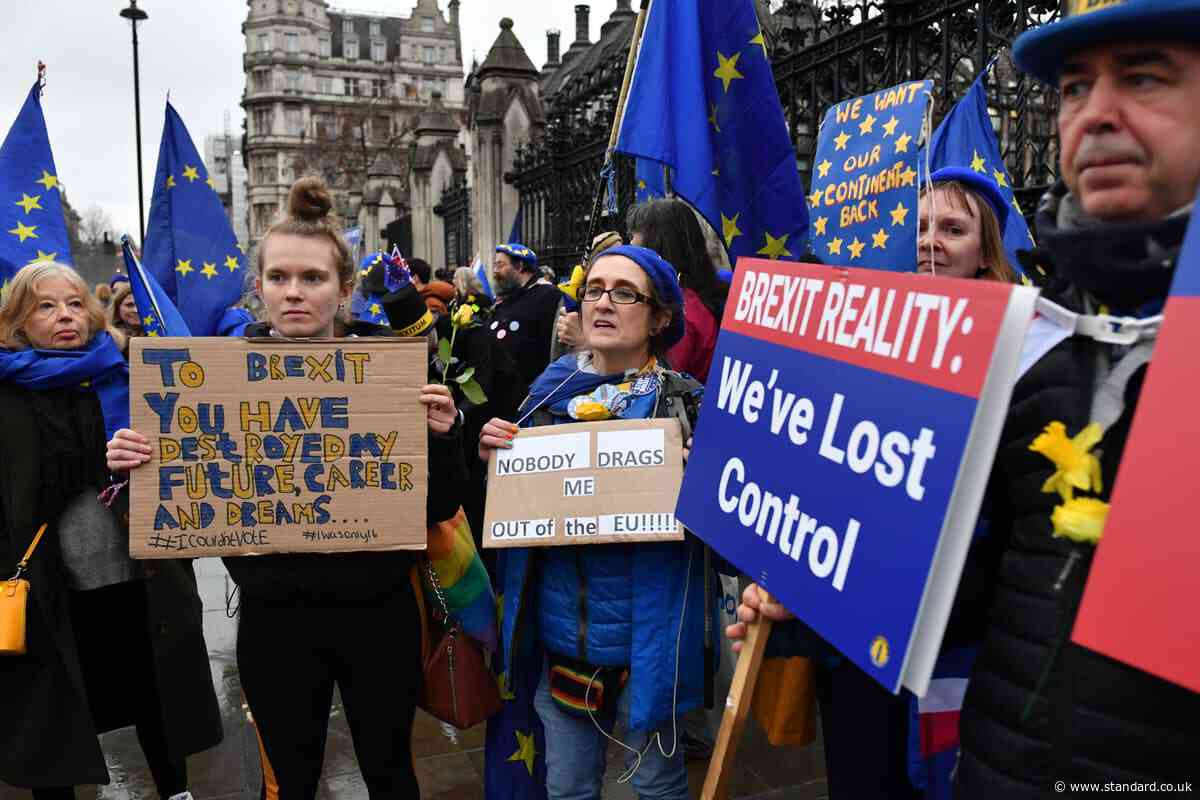 Millions of Londoners back Sadiq Khan's call for Britain to rejoin EU after Brexit damage, poll shows
