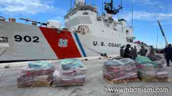 Coast Guard offloads over $200M worth of seized drugs at Port Everglades