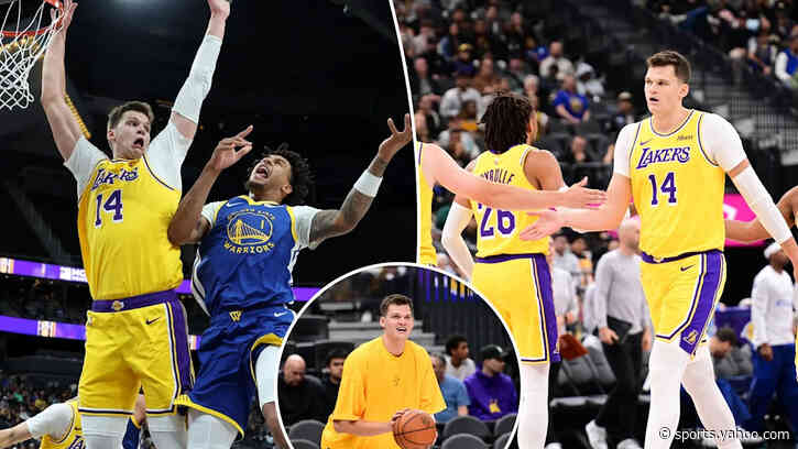 Lakers’ Walker Kessler makes immediate impact by being ‘relentless’