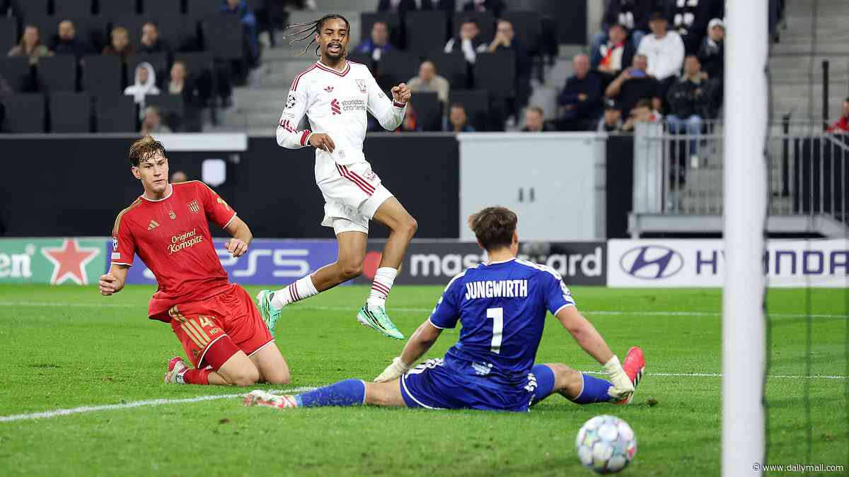 LASK vs Liverpool - Champions League: Bradley Barcola scores his second goal as Reds run rampant - with Man City welcoming PSG later and Pep Guardiola returning to the Etihad