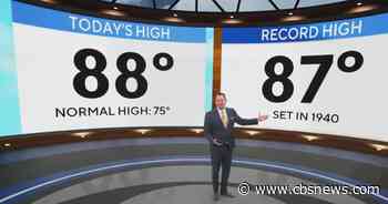 High temperatures continuing across Georgia, but relief in sight