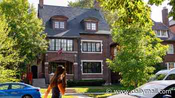 Woman, 21, was raped at Chicago frat party as gang of men cheered outside bathroom where attack was unfolding, police report claims