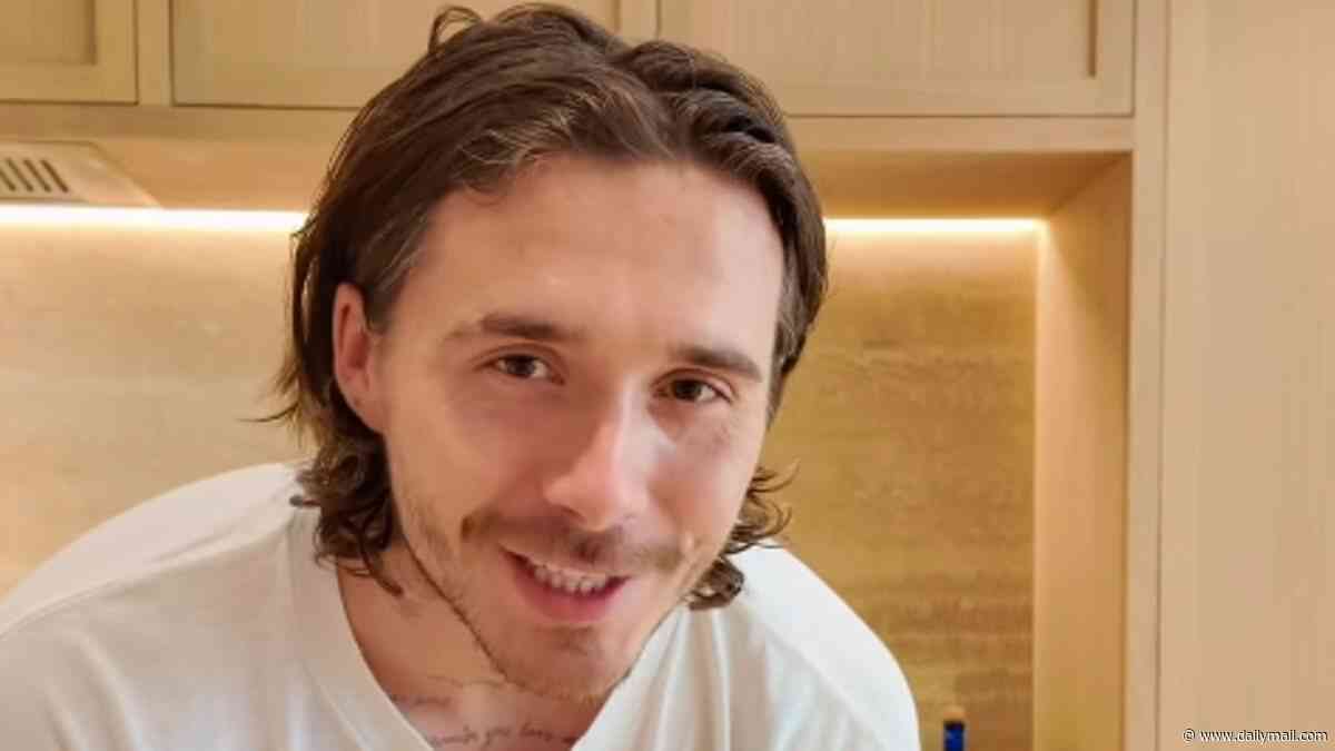 Brooklyn Beckham is blasted for his 'basic' cooking skills as fans accuse him of 'messing about' with his ingredients while making a Guinness and beer stew