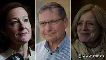 Uniting across political lines, former Alberta premiers urge ‘no’ vote on immigration questions