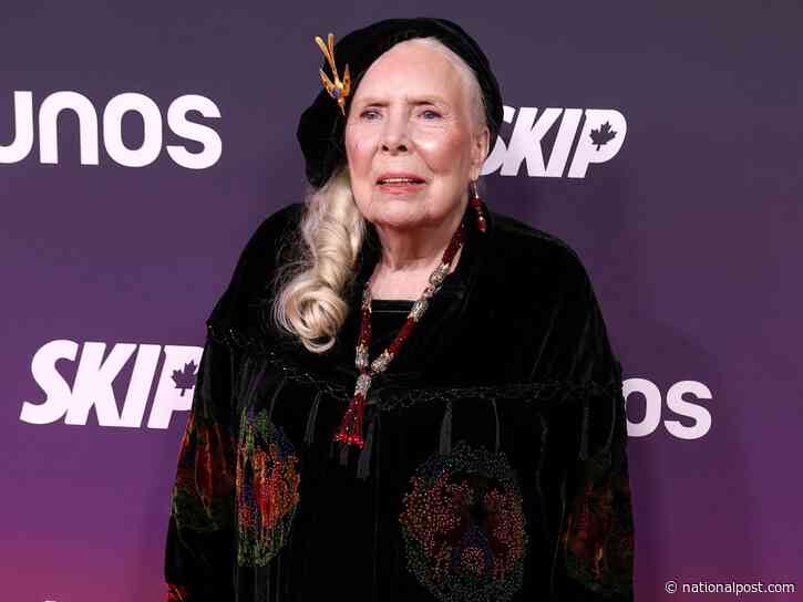 Both sides, now: After 62 years, Canada's Joni Mitchell becomes an American, too