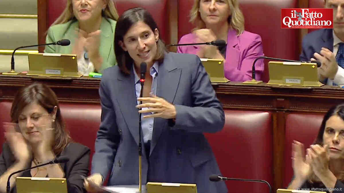 Schlein: “Caro affitti, energia, sanità, ex ilva? Per Meloni è sempre colpa di altri”