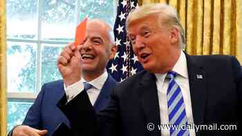 FIFA insiders allege Gianni Infantino told Donald Trump he'd 'take care of' USA star's World Cup red card during murky phone call