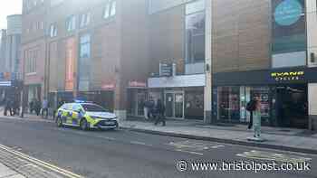 Suspect named after police called to Bristol city centre shop