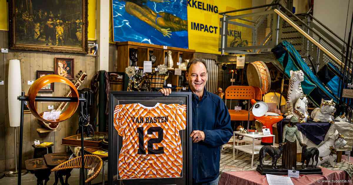 Stukje voetbalgeschiedenis onder de hamer: bij deze veiling kan je oud EK-shirt van Marco van Basten scoren