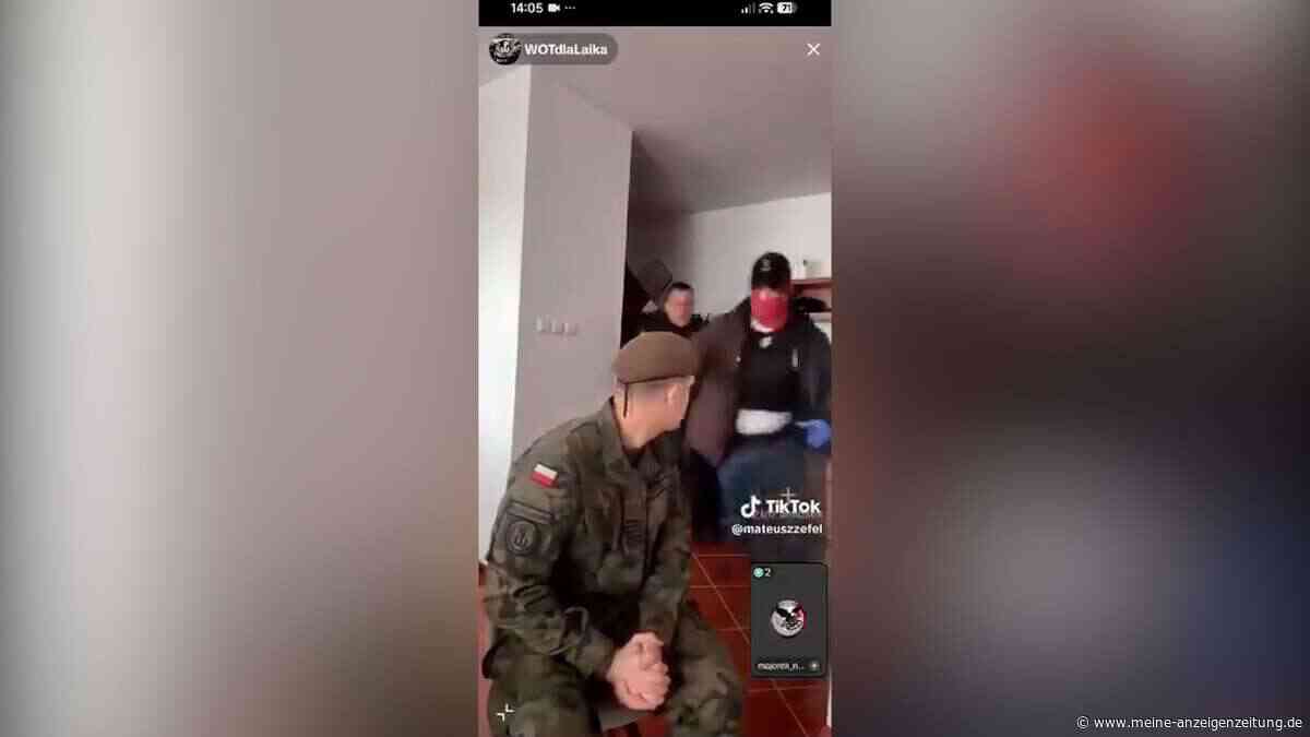 Militärpolizei stürmt Livestream – Ex-Soldat live festgenommen
