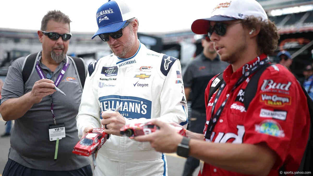 Dale Jr. explains why he doesn't use 'Earnhardt' in his signature
