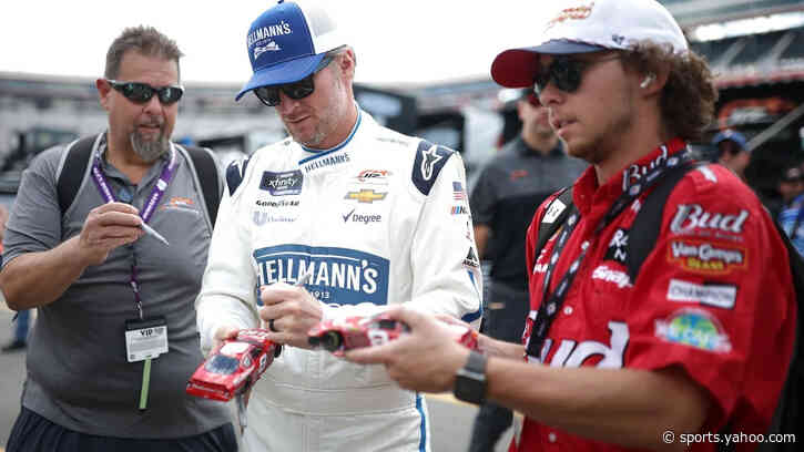 Dale Jr. explains why he doesn't use 'Earnhardt' in his signature