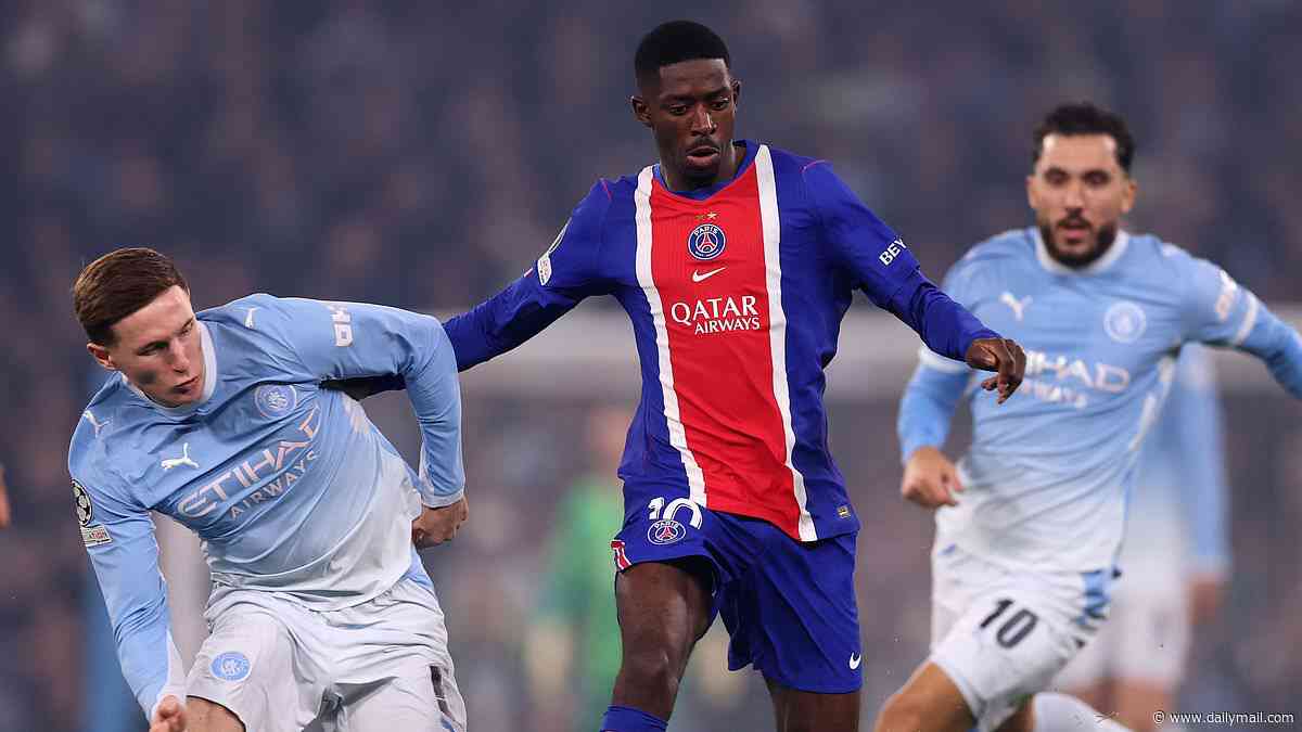Man City vs PSG - Champions League: Enzo Maresca's men play at the Etihad for the first time since guilty verdict as they face daunting task against reigning two-time champions