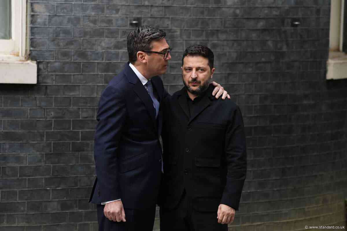 Russia has no interest in peace, Burnham and Zelensky say