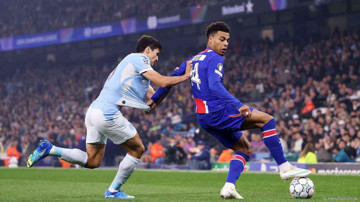 Man City vs. PSG LIVE: Champions League updates as Maresca's side stunned by Doue, Dembele double act