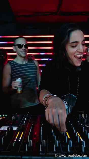 Sama' Abdulhadi Makes Her Debut At DJ Mag HQ ❤️🤯 #techno