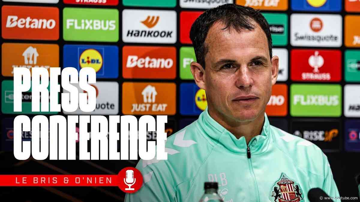 🎙️ S.C.U. Torreense vs Sunderland AFC | Le Bris & O'Nien | Europa League Press Conference