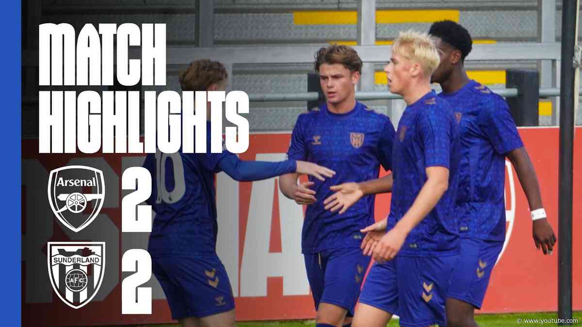 Ogunsuyi At The Double | Arsenal FC U21s 2 - 2 Sunderland AFC U21s | PL2 Highlights
