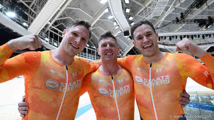 Roy van den Berg (38) is in schaduw Harrie Lavreysen en Jeffrey Hoogland ook legende met zeven wereld- en twee olympische titels: ’Elk goud heel speciaal’