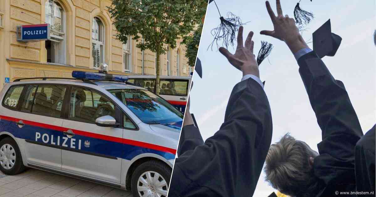 Diploma-uitreiking in Oostenrijk eindigt in chaos: Nederlanders bedreigen scholier met mes en jatten zijn auto