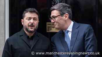 Andy Burnham government issues statement on 'defensive support' for Ukraine after Zelenksyy visit