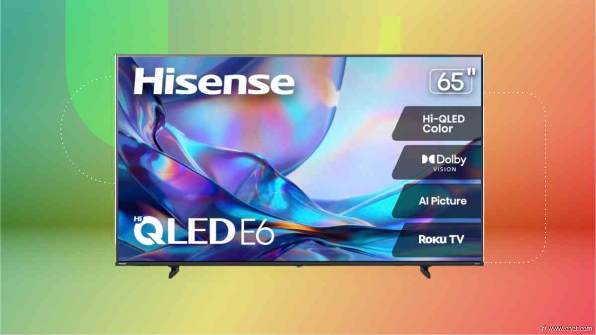 This 65-Inch Hisense E6SR TV Is at Its Lowest-Ever Price Before Black Friday