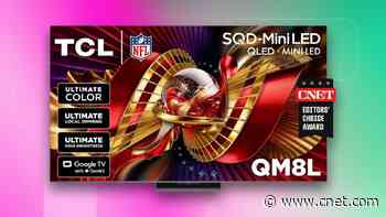 This CNET Award-Winning TCL TV Is Still Over $1,200 Off Right Now