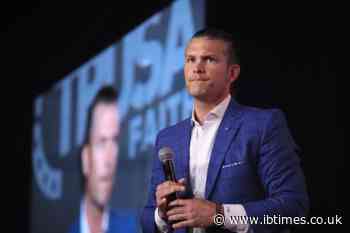 Pete Hegseth Heckled as Protesters Shout 'We F*cking Hate You' and Call Him a 'War Criminal' at Army Event