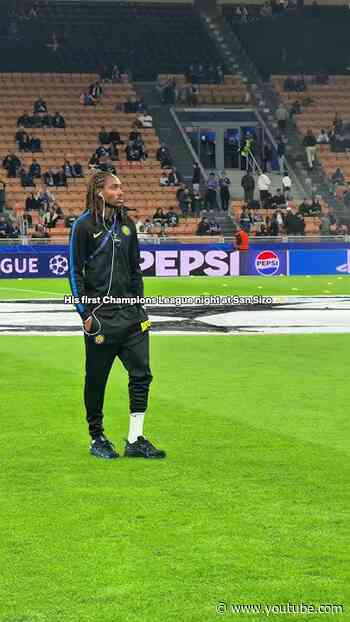 Spence, him first time in Champions League at San Siro 🏴󠁧󠁢󠁥󠁮󠁧󠁿