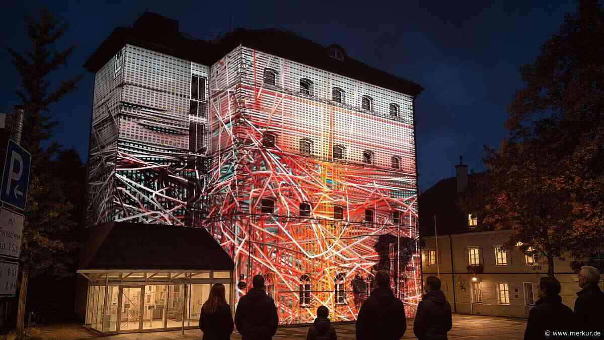 Lichtkunst-Festival: Marienplatz wird zum begehbaren Lichtraum