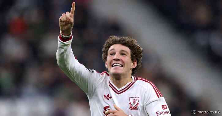 Liverpool youngster picks out ‘unbelievable’ teammate after first Champions League goal