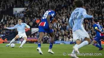 Man City vs PSG - Champions League: Erling Haaland scores again to halve hosts' deficit and give them hope in the final stages at the Etihad - after holders run riot in the first half