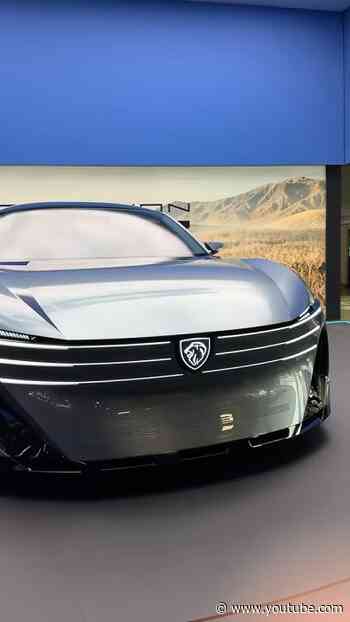 Peugeot Vision RCZ  at Paris Motor  Show