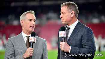 ESPN's NFL announcers Joe Buck and Troy Aikman erupt into argument in broadcast booth amid tension between longtime partners over contracts