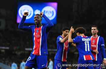 Spektakelstuk in Manchester: PSG scoort vier keer tegen City