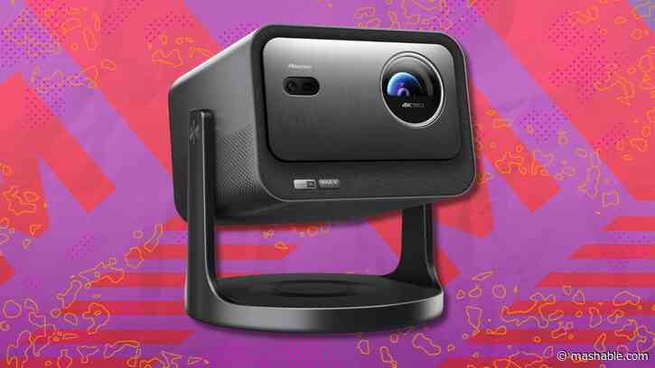 Liven up movie night with $300 off the Hisense C3 Triple Color RGB Smart Laser Projector