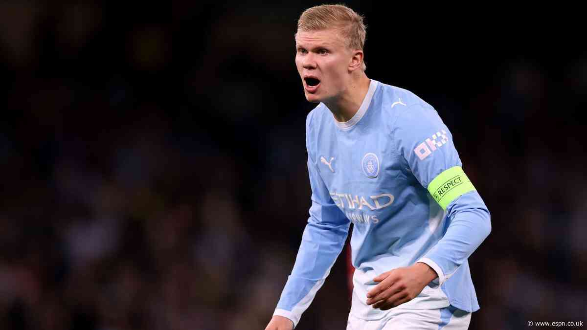 Haaland breaks Messi record with goal against PSG