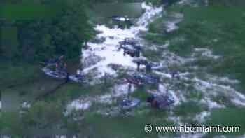 New video shows authorities responding to fatal Everglades airboat crash in Broward