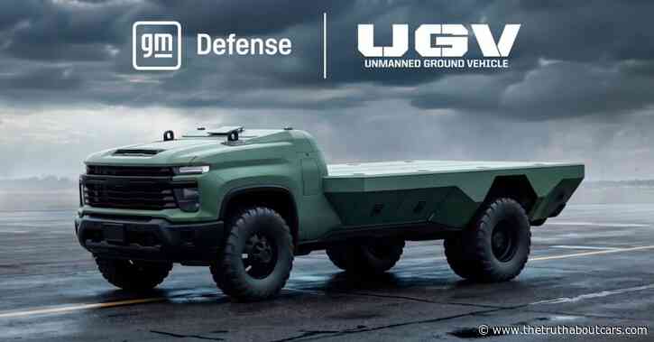 GM Defense Develops Driverless Silverado 3500 HD for the Battlefield
