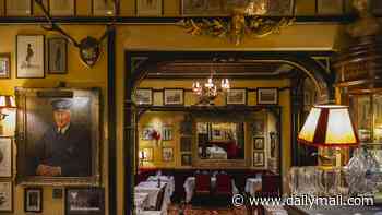 RICHARD KAY: The restaurant so discreet kings could have affairs and Prince Charles could safely exclaim: 'Do they want me to wear a gold jockstrap?'
