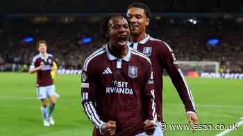 Master builder Unai Emery brings home comforts back to Villa Park with Champions League rout