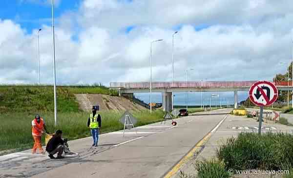 Ruta Nacional 3: Vialidad Nacional pide circular con precaución en dos sectores por trabajos de reparación