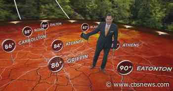 Big weather changes coming to Georgia after record heat