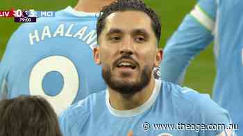 Anfield boos third Man City goal